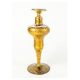 VTG Gilded, Stemmed Perfume Bottle
