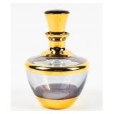 VTG Bohemian Blue-Violet Perfume Bottle