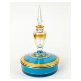 Antique Fostoria "Vanity" Perfume Bottle & Box