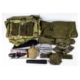 Mixed Lot Of Assorted Military Gear