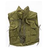 M69 Vietnam War Flak Jacket 1969 Small 3/4 Collar