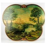 Artwork Classical Landscape Print on Wood