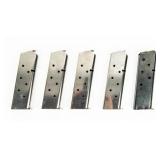 Lot Of 5 1911 Style Magazines Colt Brand & Unknown