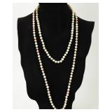 Jewelry Lot of 2 Pearl Necklaces