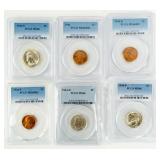 Coin 6 PCGS Graded United States Coinage