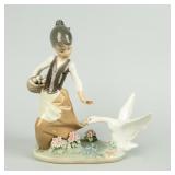 Lladro Porcelain Figure 1288  Aggressive Goose
