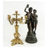 Lot of 2 Fancy, Vintage-Inspired, Parlor Décor