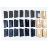 Lot Of 24 HK, Rheinmetall, FMP & More G3 Magazines