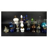 VTG Lot of 14 Small & Mini Oil Lamps