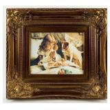 Framed Replica of "Saying Our Prayers" by Barber