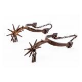 Vintage Pair of Cowboy Spurs w / Chains