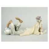 Lladro Figure 4618  Clown With Beach Ball