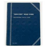 Coin Mercury Dime Partial Set 1916-1945