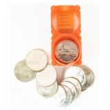 Coin 20 Canadian Silver Dollars 1964-1966 BU