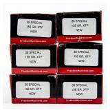 Ammo 300 Rounds Of .38 Special Fredom Munitions