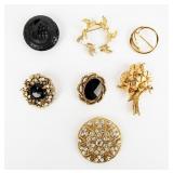 Jewelry Lot of Vintage / Antique Signed Costume
