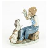 Lladro Porcelain Figure 5736  Puppet Show