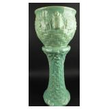 Vintage McCoy Jardiniere With Pedestal