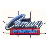 Vintage Camaro By Chevrolet Neon Sign