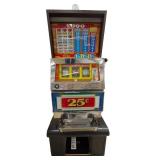 Club Cal Neva 25 Cent Mechanical Slot Machine