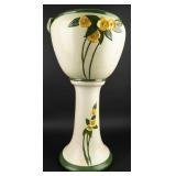 Vintage Roseville Art Jardiniere With Pedestal