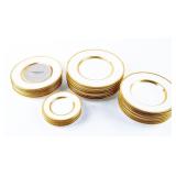 Tiffany & Co. Antique Dishes: Lot of 32