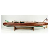 Vintage Dumas Typhoon Model Boat