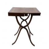 19th Century Mahogany Folding Campaign Desk