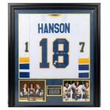 "Slap Shot" Hanson Brothers Jersey AUTOGRAPH