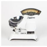 Vintage Porcelain Pennsylvania Candy Scale