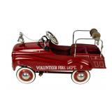 Vintage Gearbox Fire Department Pedal Truck