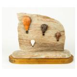 Art Granite Sculpture With Hot Air Balloons
