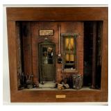 Art Michael Garman City Scape Spences Alley
