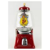 Vintage Silver King 5¢ Peanut Machine