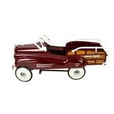 Vintage 1948 Murray Pontiac Woody Pedal Car