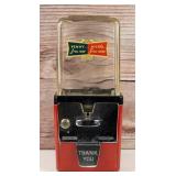 Vintage 1¢ / 5¢ Oak Vista Gumball Machine