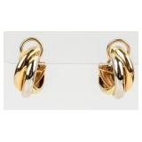 Jewelry 18kt Yellow Gold Cartier Earrings