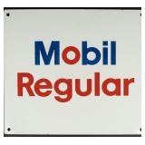 Vintage Mobil Regular Porcelain Enamel Sign