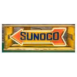 SUNOCO Oil Company Neon Sign In Crate