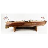Vintage Dumas 1949 Chris-Craft Racing Runabout