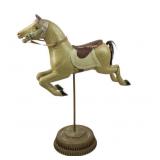 Antique Hand-Carved Carousel Horse