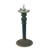 Antique Cast Iron Free Standing Drinking Fountain