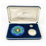 Coin 1997 Law Enforcement Silver Dollar Set