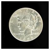 Coin 1935 Peace Silver Dollar in Brilliant Unc.