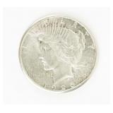 Coin 1925-S Peace Silver Dollar in Gem BU