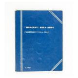 Coin Partial Set of Mercury Dimes in Binder 36 PCS