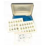 Coin Sterling Silver Franklin Mint President Set