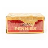 Coin Box of Cooper Lincoln Cents 16 Pounds