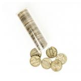 Coin (40) Wartime Jefferson Silver Nickels