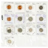 Coin (13) Error Coins in 2x2 Holders